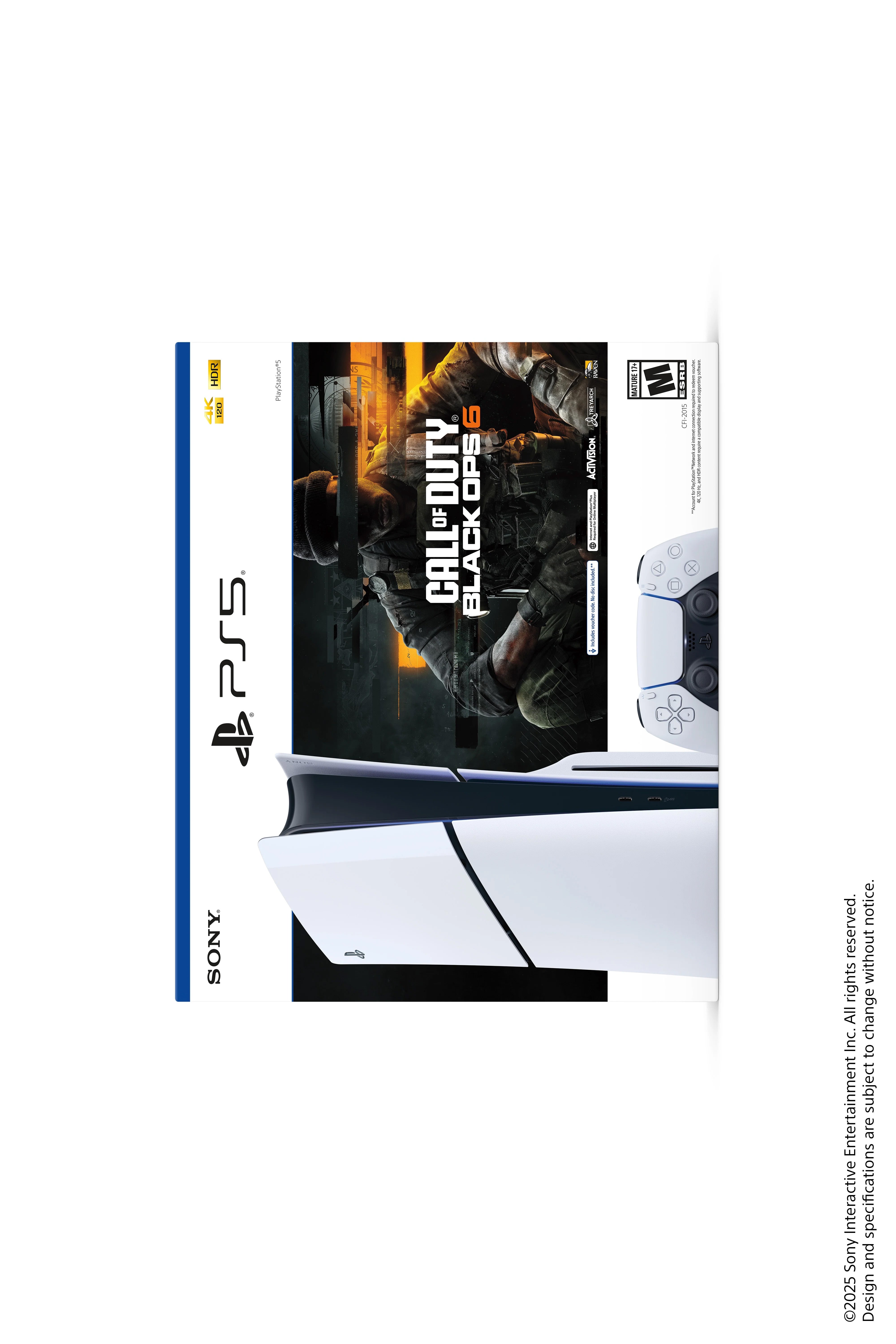 2025 New PlayStation 5 Slim Disc Edition Call of Duty: Black Ops 6 Bundle and Mytrix 8K HDMI Ultra High Speed Cable - White, Slim PS5 1TB PCIe SSD Gaming Console 2025 New PlayStation 5 Slim Disc Edition Call of Duty: Black Ops 6 Bundle and Mytrix 8K HDMI Ultra High Speed Cable - White, Slim PS5 1TB PCIe SSD Gaming Console